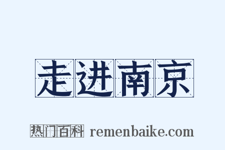 走进南京是什么意思的图片